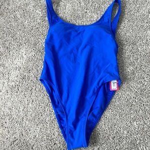 Never worn one piece swimsuit